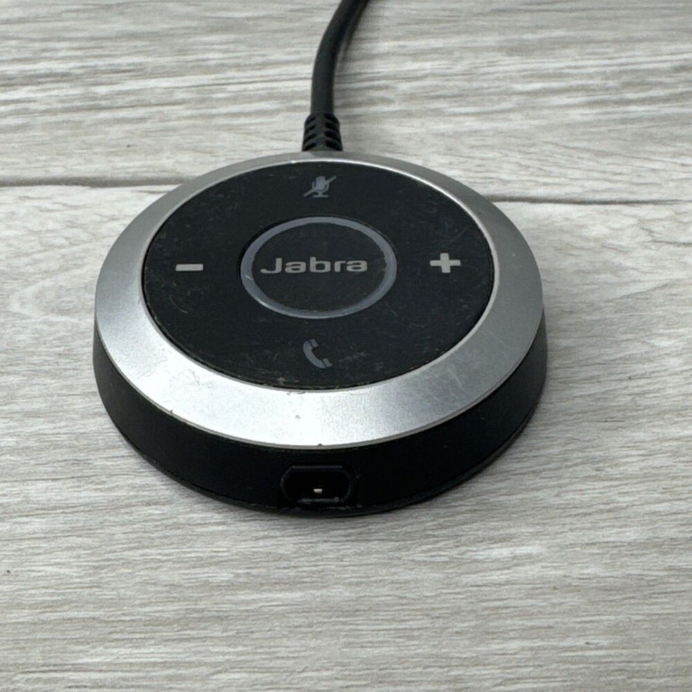 Jabra Evolve 40 Stereo USB Headset Adapter Dongle Wired USB Remote Model ENC010 - Picture 3 of 6
